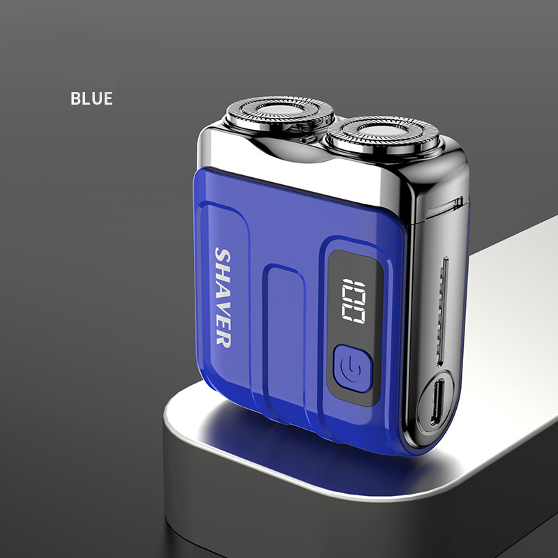 ⚡ LIMITED-TIME 30% OFF! 💥 Portable Mini Men's Electric Shaver – AI Beard Sensing, Magnetic Head, Fast Charge ✨