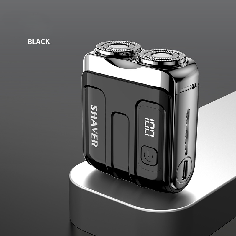 ⚡ LIMITED-TIME 30% OFF! 💥 Portable Mini Men's Electric Shaver – AI Beard Sensing, Magnetic Head, Fast Charge ✨