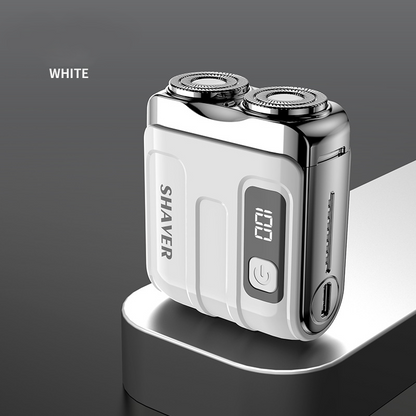 ⚡ LIMITED-TIME 30% OFF! 💥 Portable Mini Men's Electric Shaver – AI Beard Sensing, Magnetic Head, Fast Charge ✨