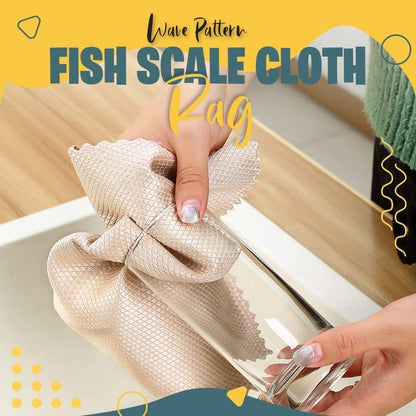 📢📢Buy 2 Get 1 Free !! ⏰Fish scale rag towel