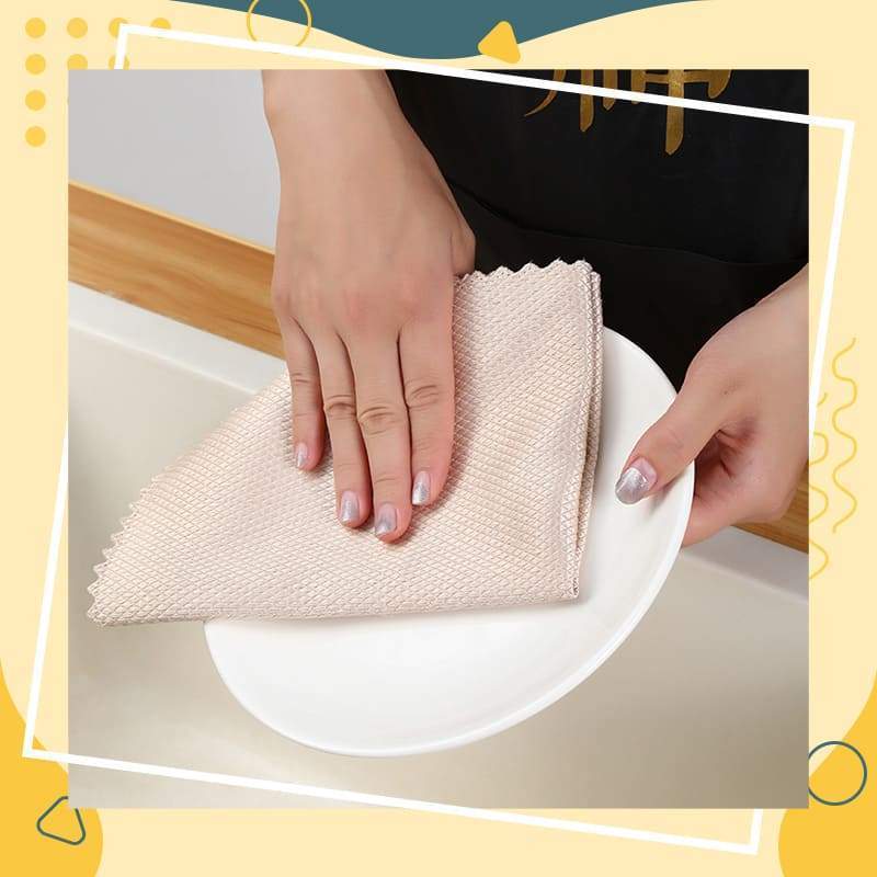 📢📢Buy 2 Get 1 Free !! ⏰Fish scale rag towel