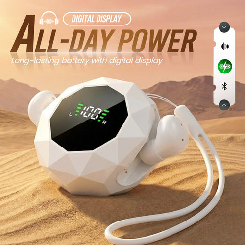 📢📢 ⏰Mini Wireless Earbuds with Digital Display Case – Lightweight, Comfortable & Dead Easy to Use