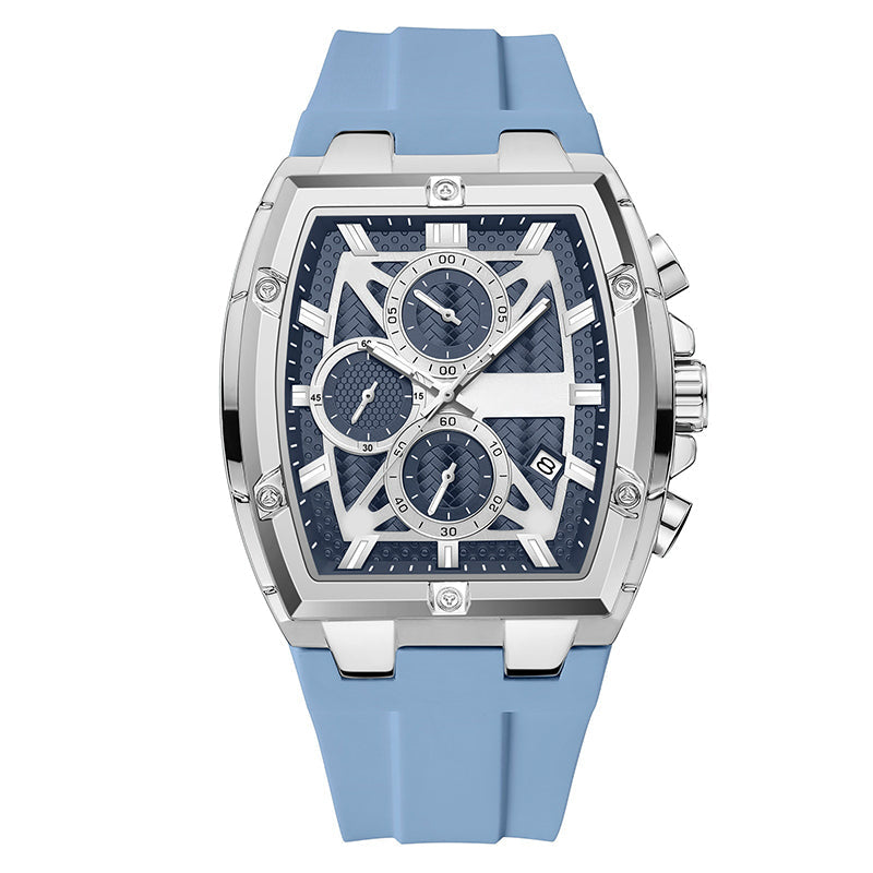 🔥Modern Barrel-Shaped Case Watch for Men