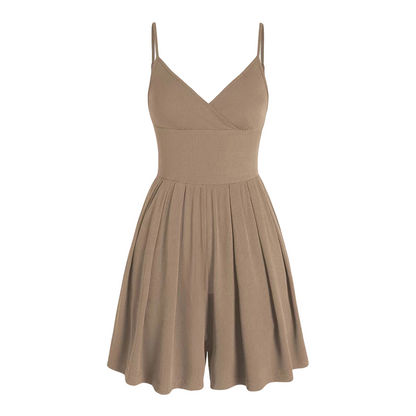 💕 Women‘s Ribbed Knit Romper – Breathable & skin-friendly