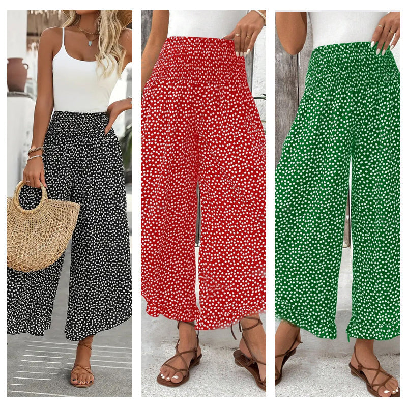 🌸Women’s Flowy High Waist Wide-Leg Pants 🔥