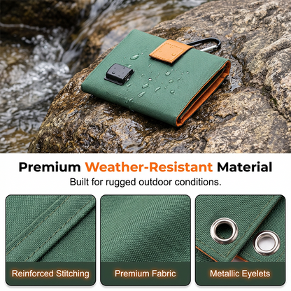 ☀️ Portable Solar Panel – Foldable, USB Charging, Weather-Resistant
