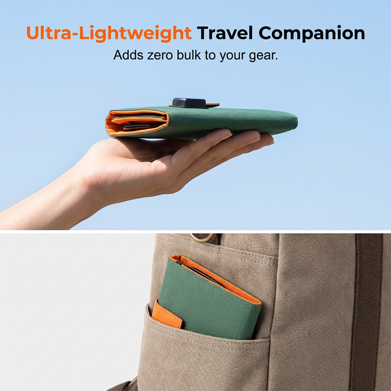 ☀️ Portable Solar Panel – Foldable, USB Charging, Weather-Resistant