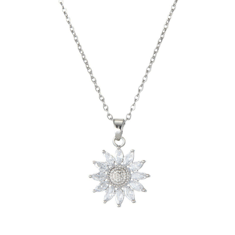 Sunflower Pendant Necklace for Women 📿