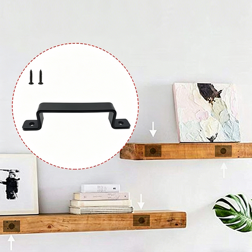 Heavy-Duty Iron Sliding Door Pull