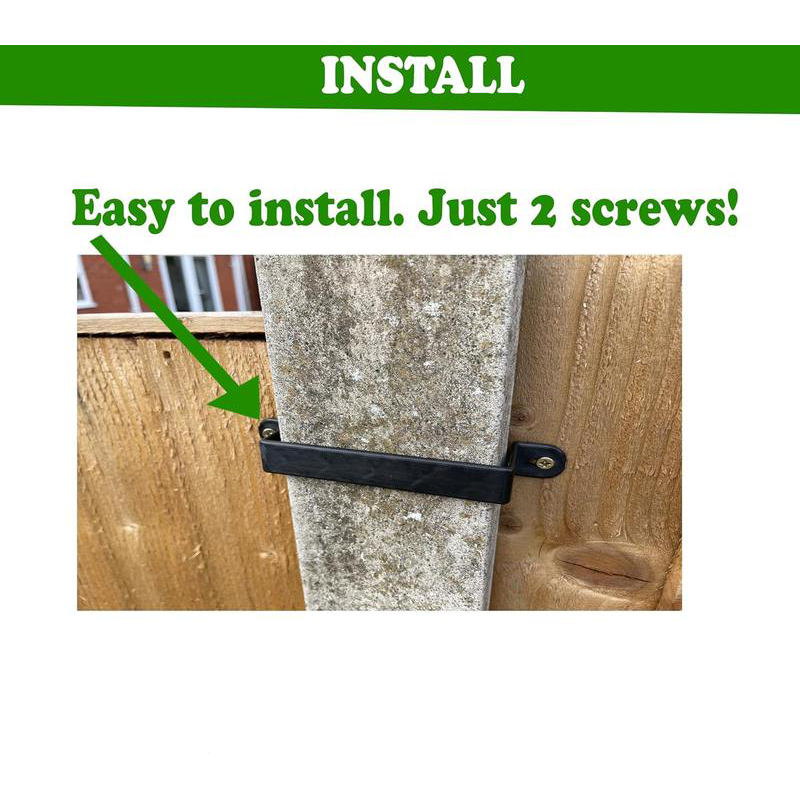 Heavy-Duty Iron Sliding Door Pull