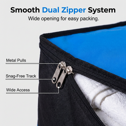 🔥Collapsible Storage & Moving Bag – Heavy‑duty PE, water‑resistant