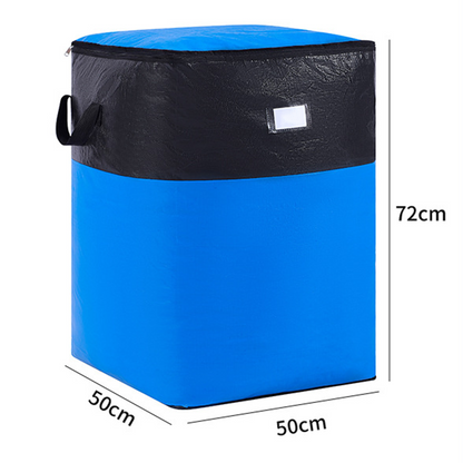 🔥Collapsible Storage & Moving Bag – Heavy‑duty PE, water‑resistant