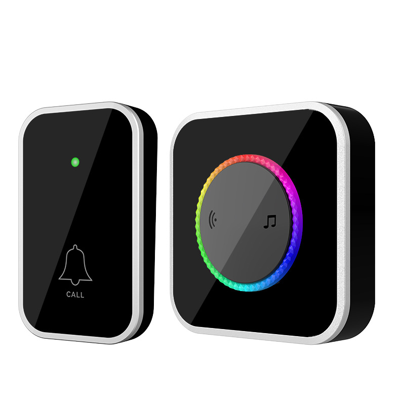 📢Wireless Doorbell with 7-Color LED Light