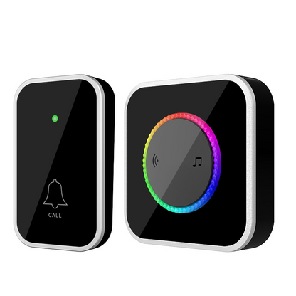 📢Wireless Doorbell with 7-Color LED Light