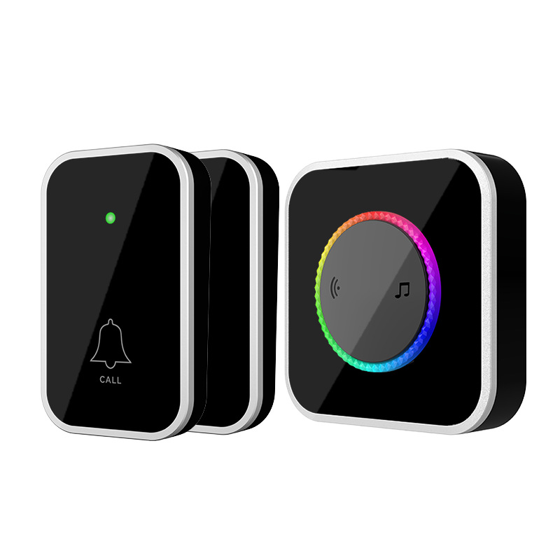📢Wireless Doorbell with 7-Color LED Light