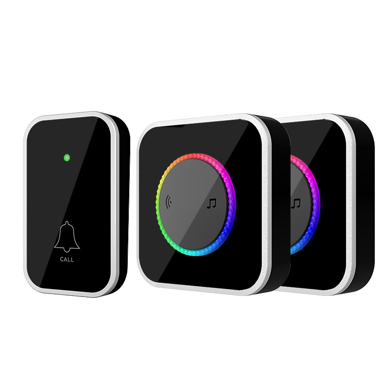 📢Wireless Doorbell with 7-Color LED Light