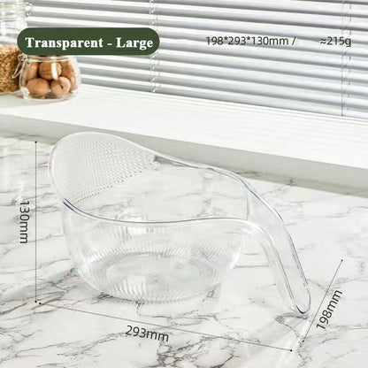🍚  Multipurpose Rice Washing Bowl Strainer with Handle