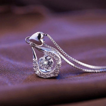 💖Twinkling Heart Waterdrop Stone Necklace