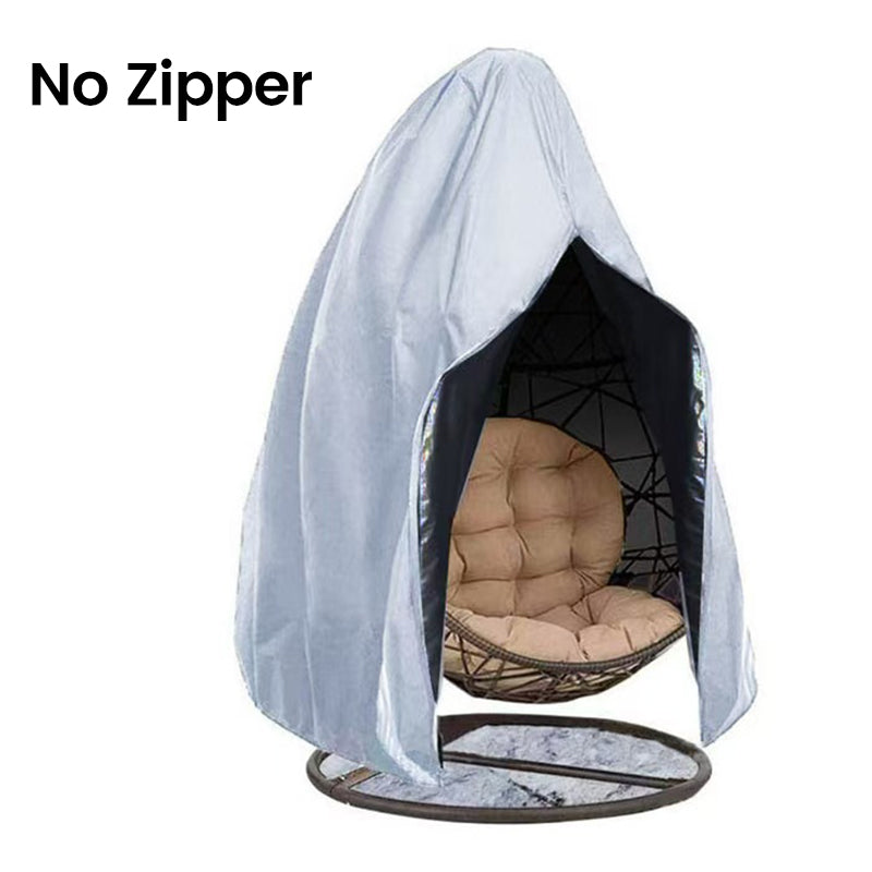 ⏰🔥New Arrival🪑 Heavy-Duty Waterproof Hanging Egg Chair Cover – UV Resistant, Durable Oxford Cloth & Easy Zipper Installation ☀️✨