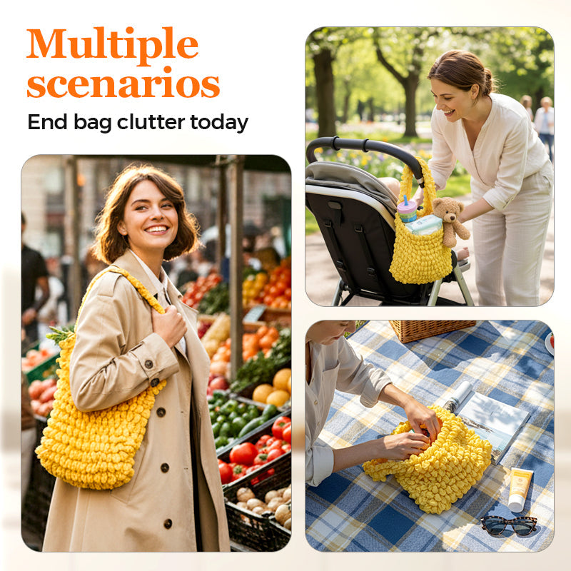 📢📢40% OFF !! ⏰Expandable Pleated Shopping Bag