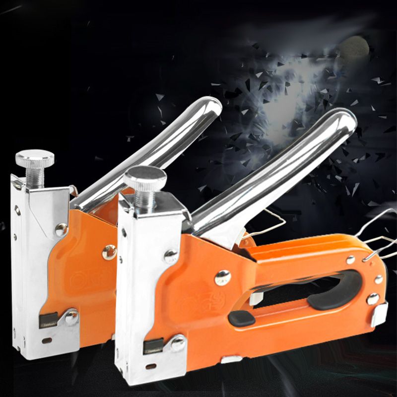 📢📢40% OFF !! ⏰3 In 1 Staple Nail Tool ✅ Adjustable Power & 600 Nails Included | Fast DIY Woodworking Fixes 🔥