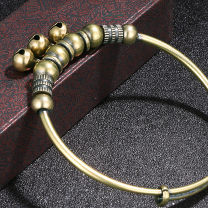 📢📢30% OFF !! ⏰Push-Pull Adjustable Bell Bangle
