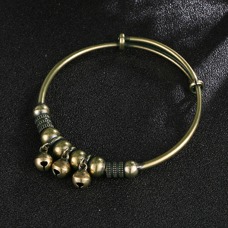 📢📢30% OFF !! ⏰Push-Pull Adjustable Bell Bangle