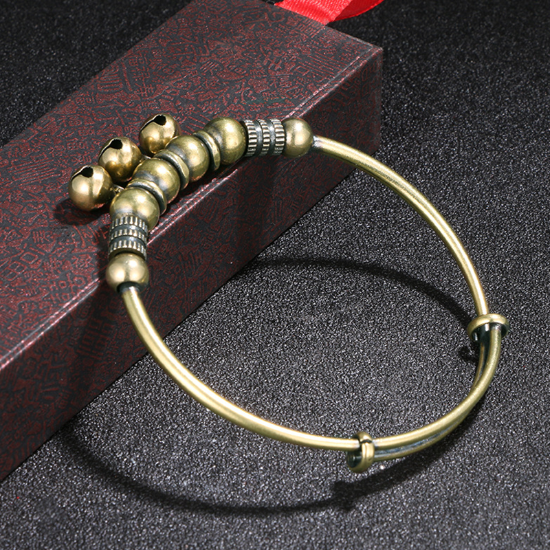 📢📢30% OFF !! ⏰Push-Pull Adjustable Bell Bangle