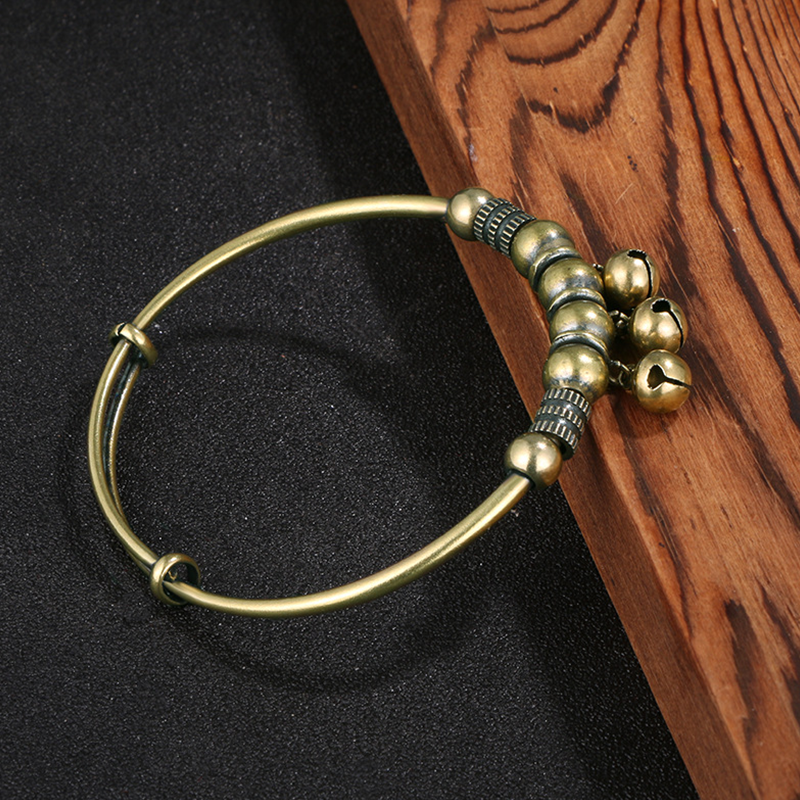 📢📢30% OFF !! ⏰Push-Pull Adjustable Bell Bangle