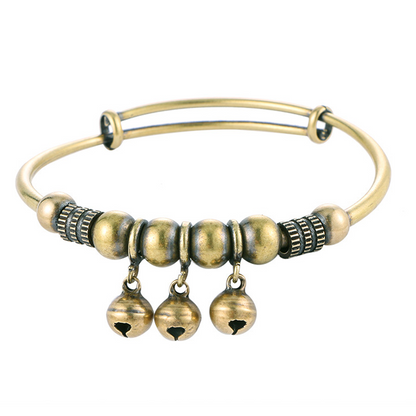 📢📢30% OFF !! ⏰Push-Pull Adjustable Bell Bangle