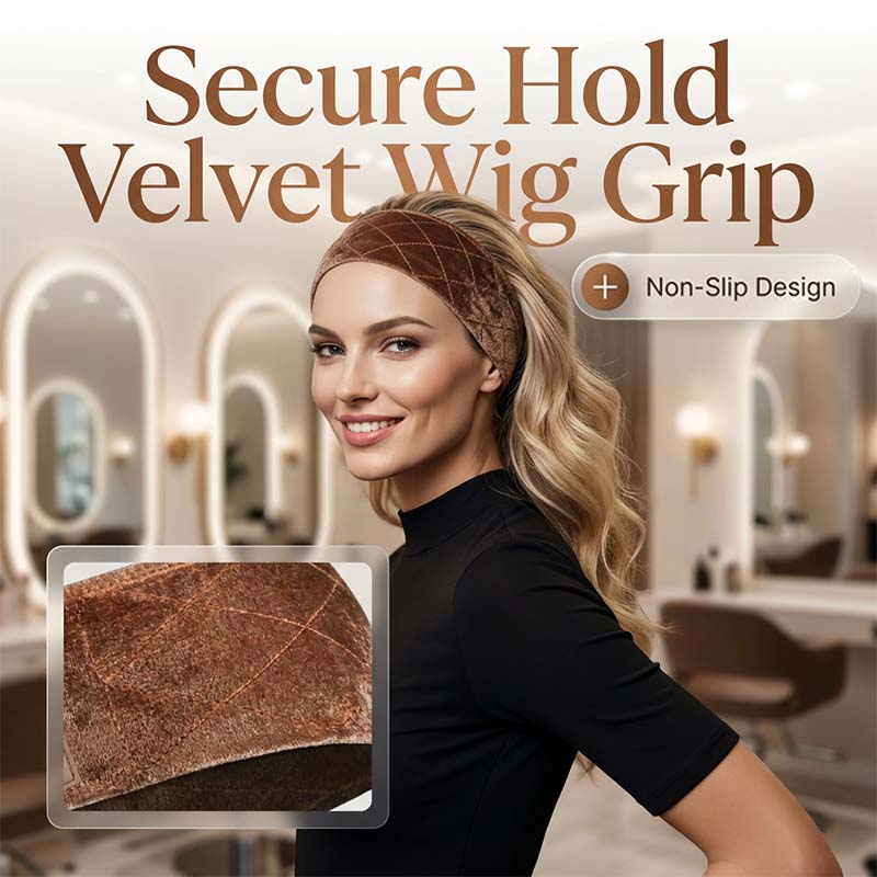📢📢30% OFF !! ⏰Adjustable Velvet Wig Grip Headband