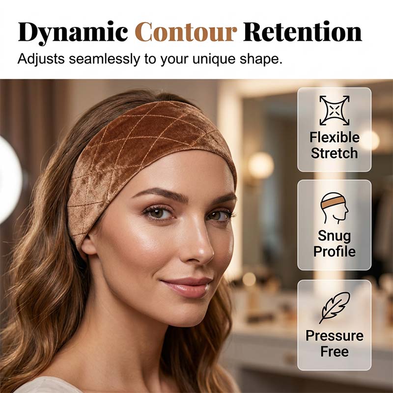 📢📢30% OFF !! ⏰Adjustable Velvet Wig Grip Headband
