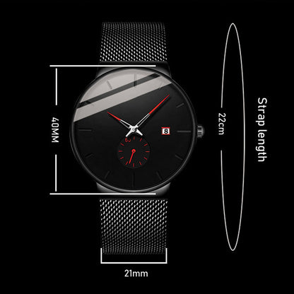 ⏳Men's Minimalist Waterproof Quartz Watch⌚