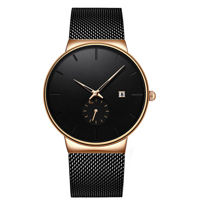 ⏳Men's Minimalist Waterproof Quartz Watch⌚