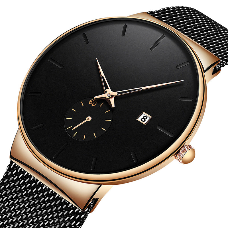 ⏳Men's Minimalist Waterproof Quartz Watch⌚