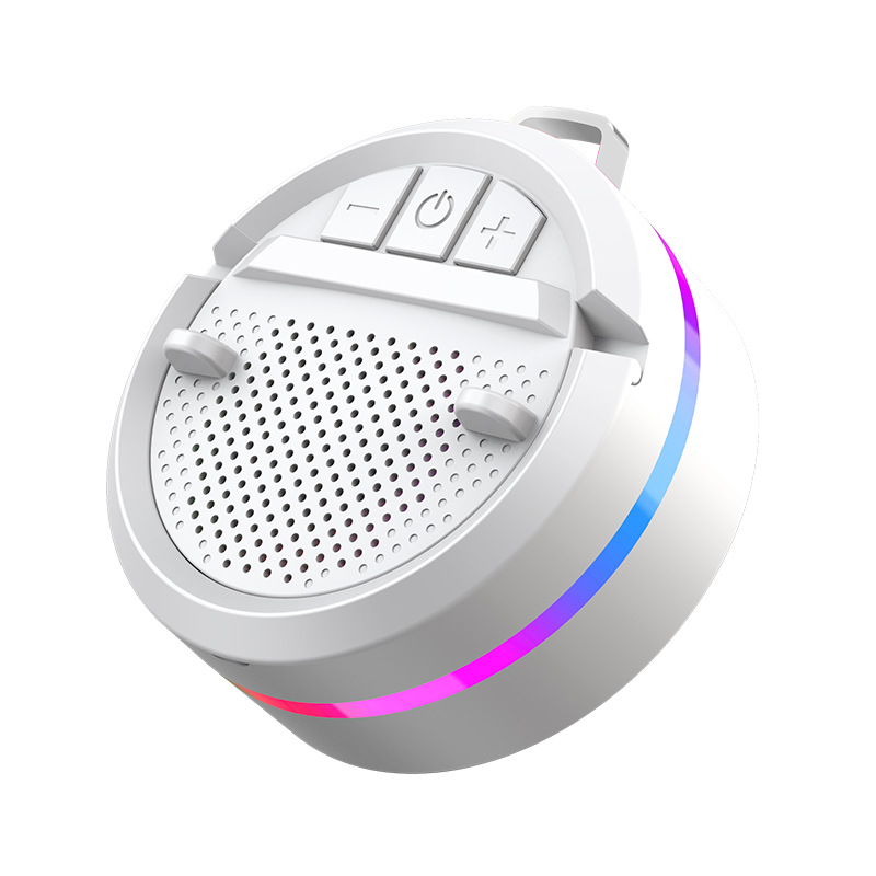 Portable Bluetooth Speaker with RGB Lights & Phone Stand