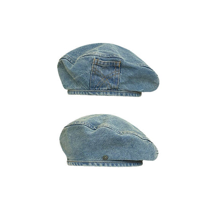 ✨Women's Vintage Denim Beret