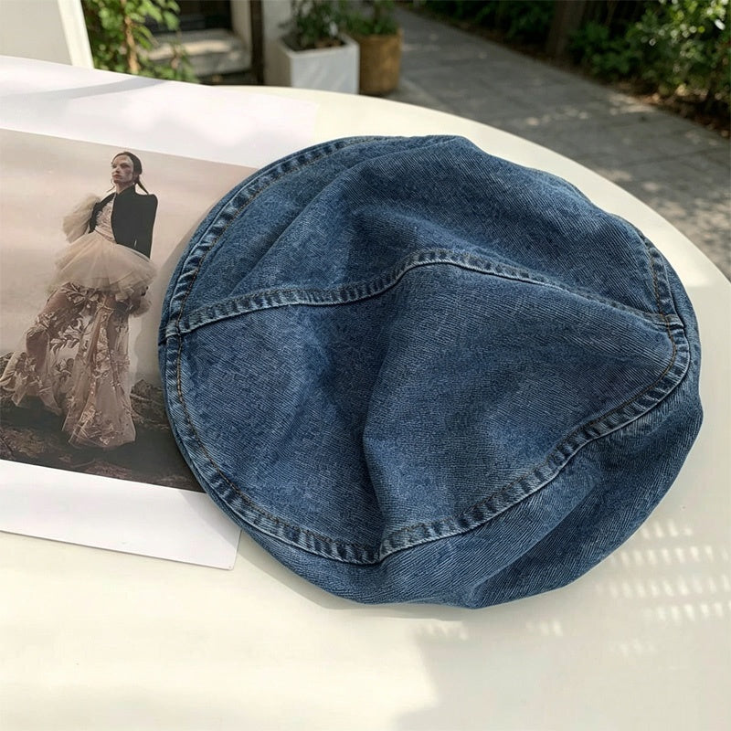 ✨Women's Vintage Denim Beret