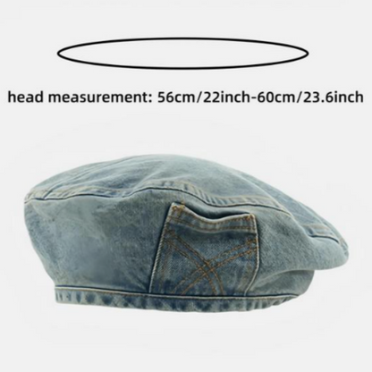 ✨Women's Vintage Denim Beret