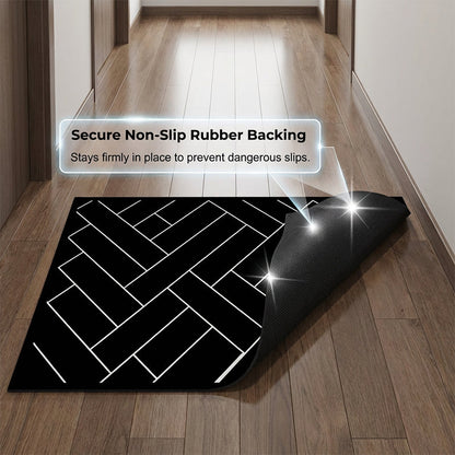 🔥 Super Absorbent Door Mat for Indoor