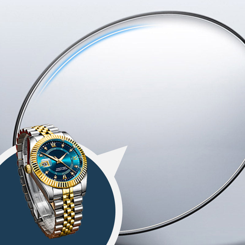 ✨ Men's Business Wrist Watch – Quartz, Stainless Steel, 8 Colors 🤵