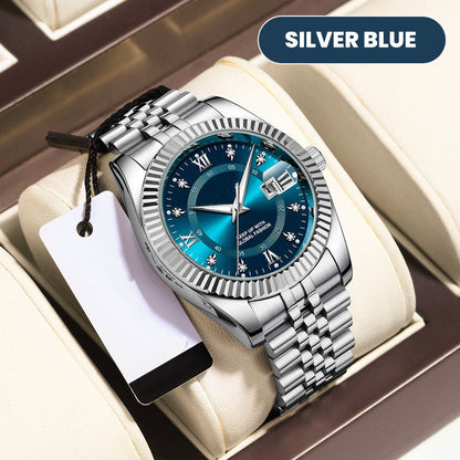 ✨ Men's Business Wrist Watch – Quartz, Stainless Steel, 8 Colors 🤵
