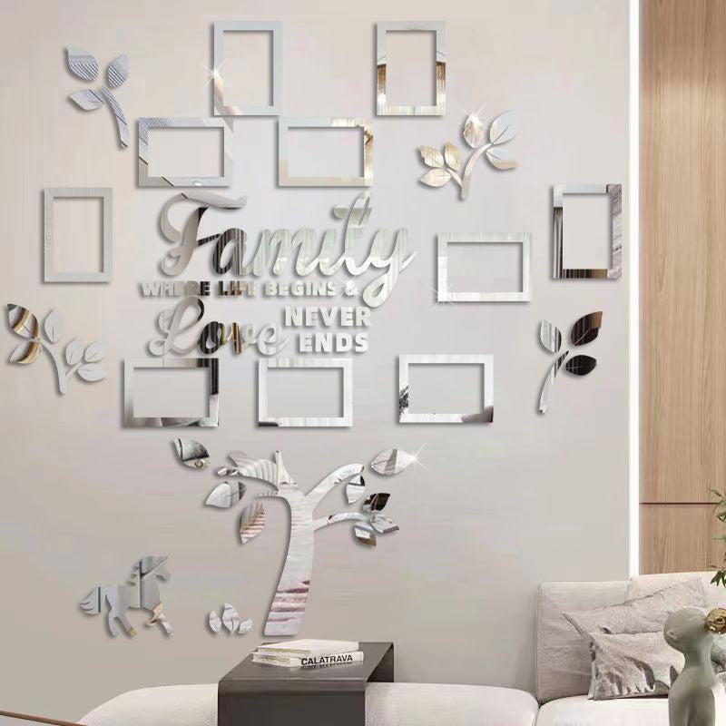 3D Family Tree Photo Frame Wall Sticker🏡🖼️
