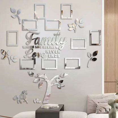 3D Family Tree Photo Frame Wall Sticker🏡🖼️