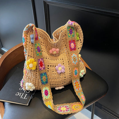 📢📢30% OFF !! ⏰Women’s Crochet Ethnic Shoulder Bag