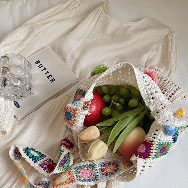 📢📢30% OFF !! ⏰Women’s Crochet Ethnic Shoulder Bag