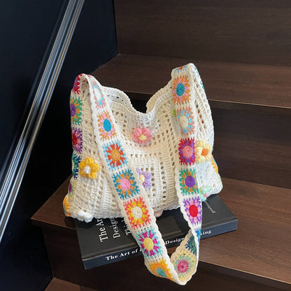 📢📢30% OFF !! ⏰Women’s Crochet Ethnic Shoulder Bag