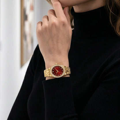 ✨ Women's Oval Quartz Watch – Elegant, Minimalist, Delicate 💫