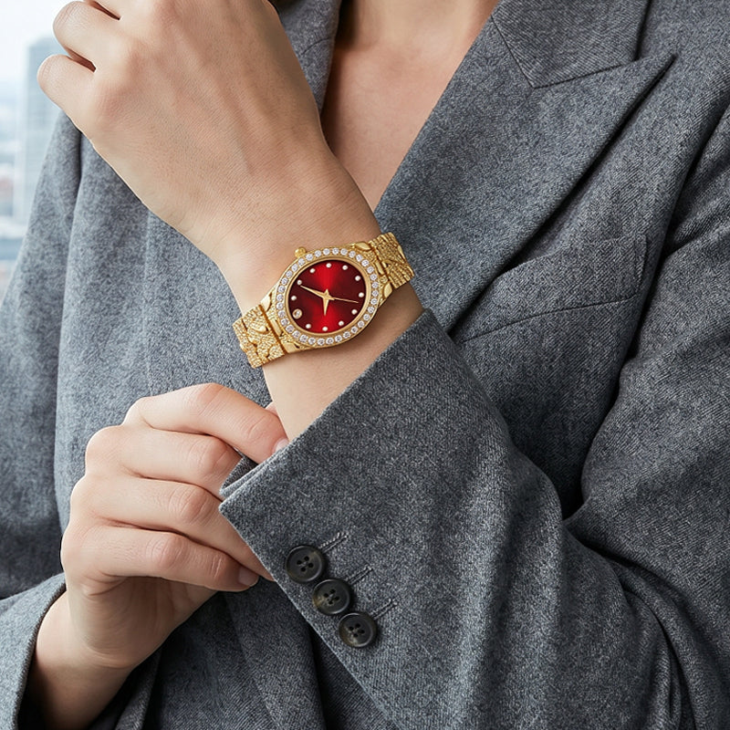 ✨ Women's Oval Quartz Watch – Elegant, Minimalist, Delicate 💫