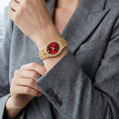 ✨ Women's Oval Quartz Watch – Elegant, Minimalist, Delicate 💫